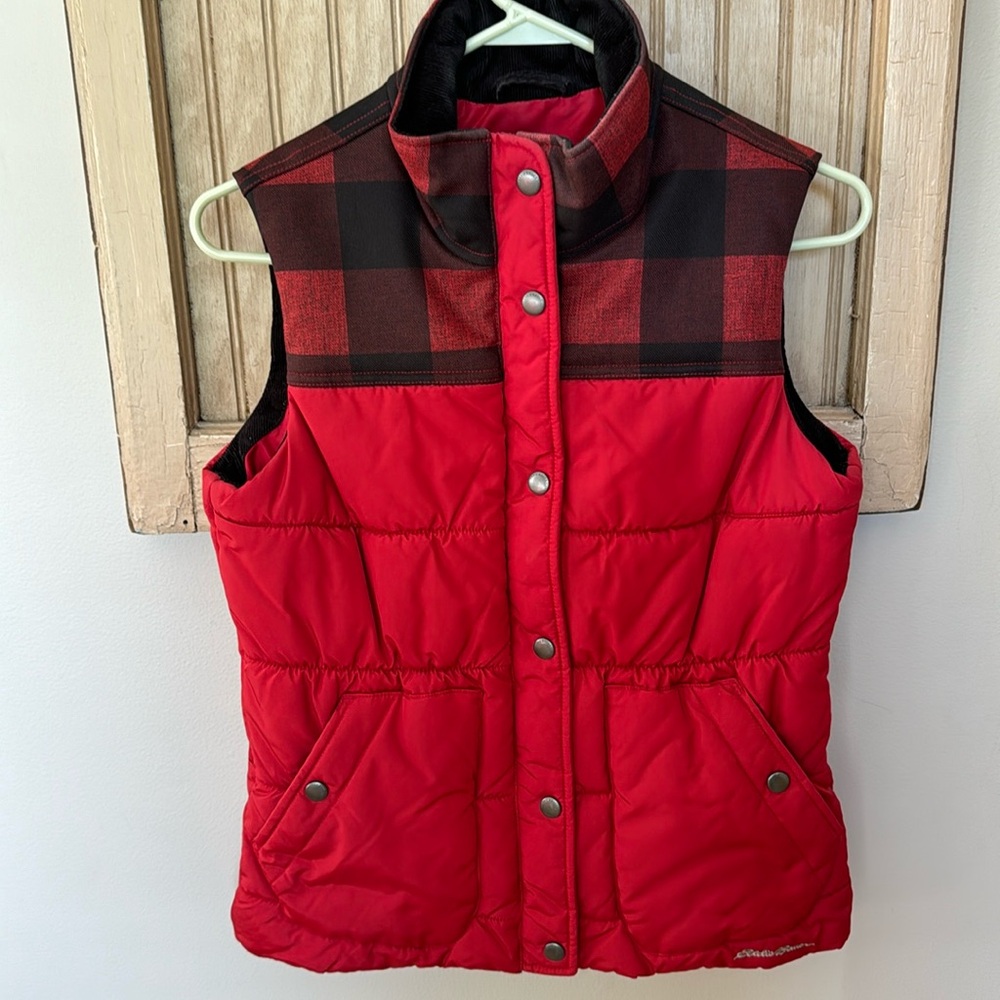 Buffalo Plaid Puffer Vest